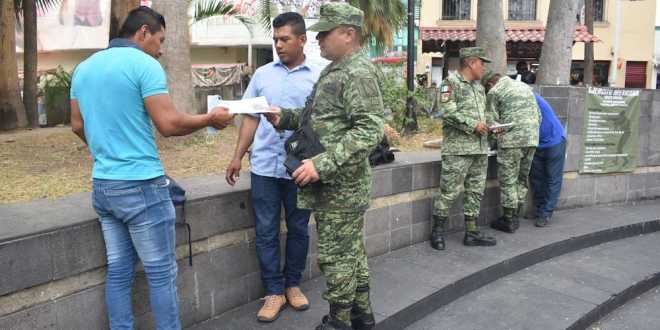 Guardia Nacional recluta jóvenes