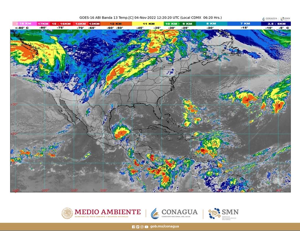 Para Hoy Se Prev N Lluvias Muy Fuertes En El Sur De Veracruz Y Fuertes