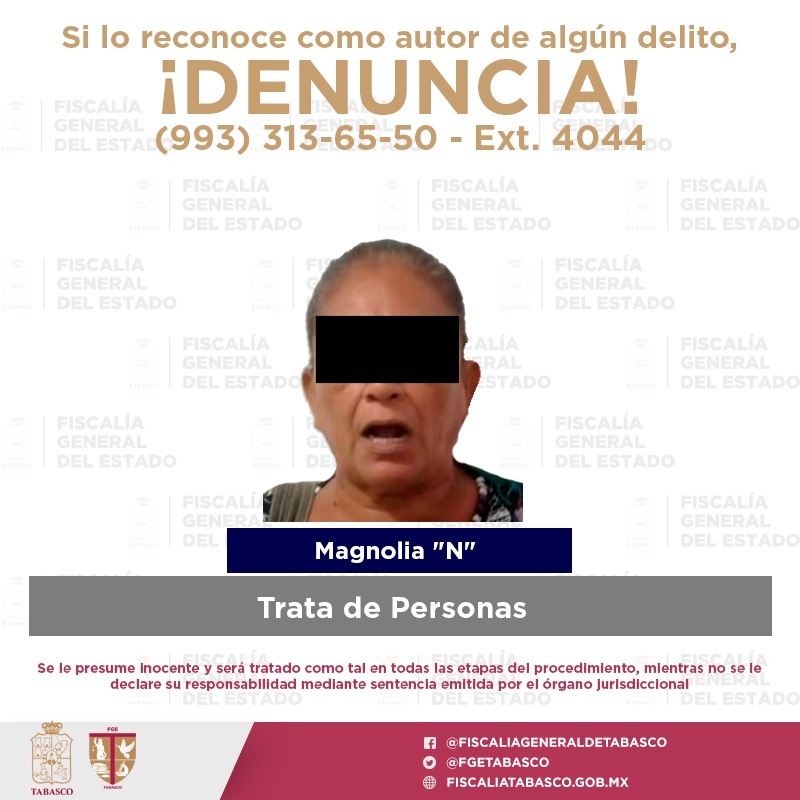 Vinculan a proceso a imputada por trata de personas en Paraíso ...