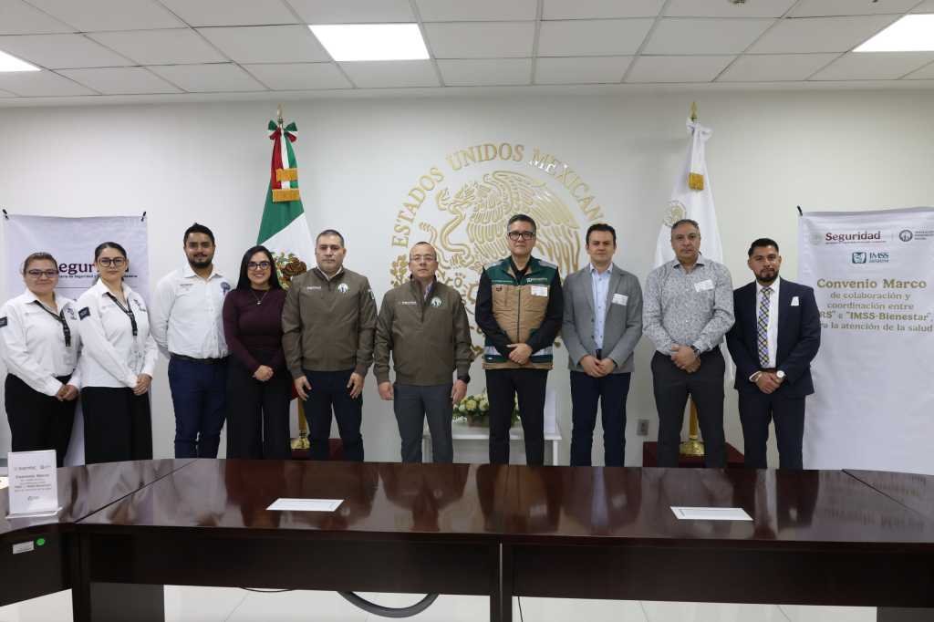 IMSS Bienestar y SSPC firman convenio para atención médica a personas ...