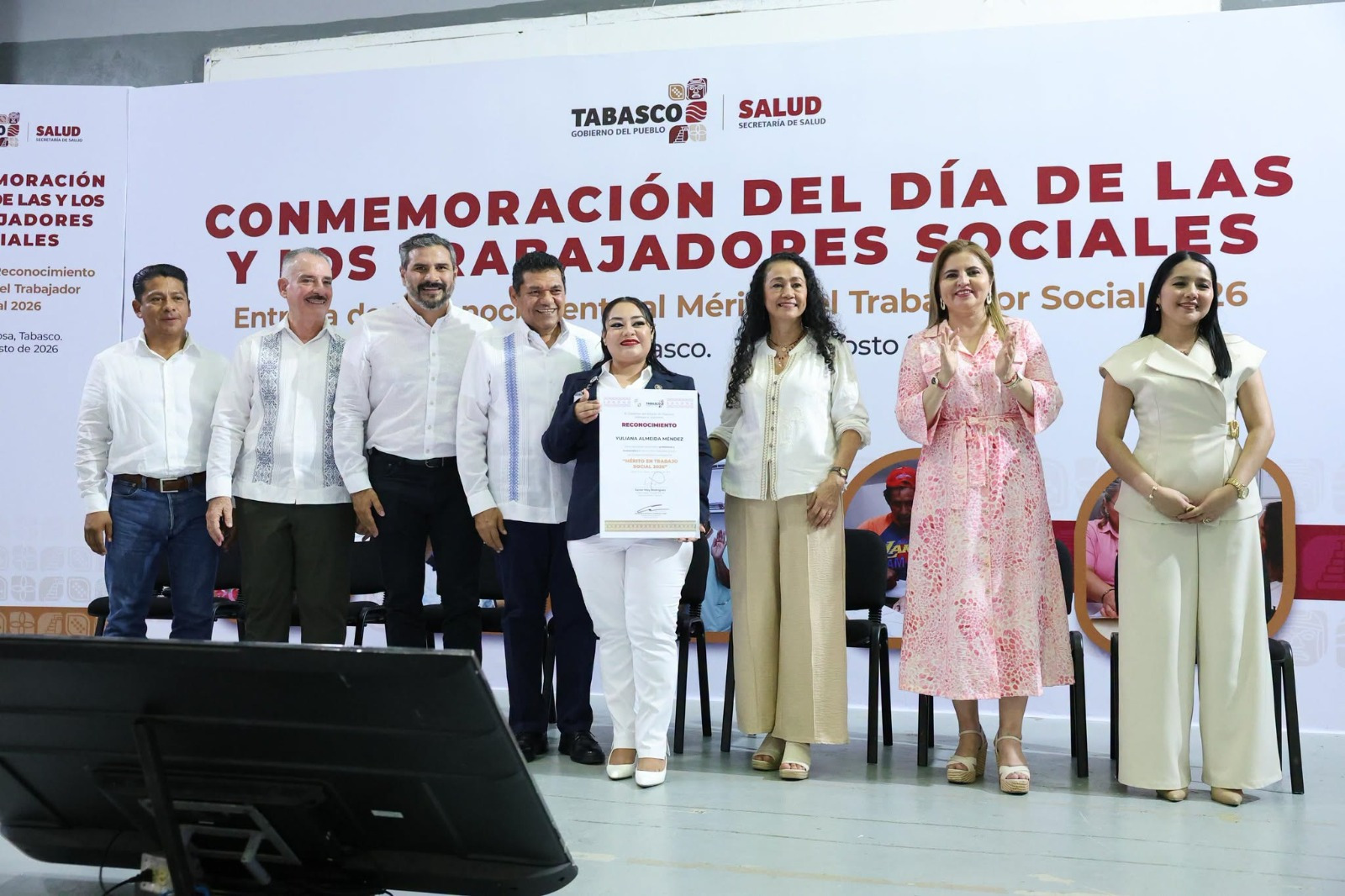 IMSS Tabasco obtiene por segundo año consecutivo el Reconocimiento al Mérito de Trabajo Social 2026