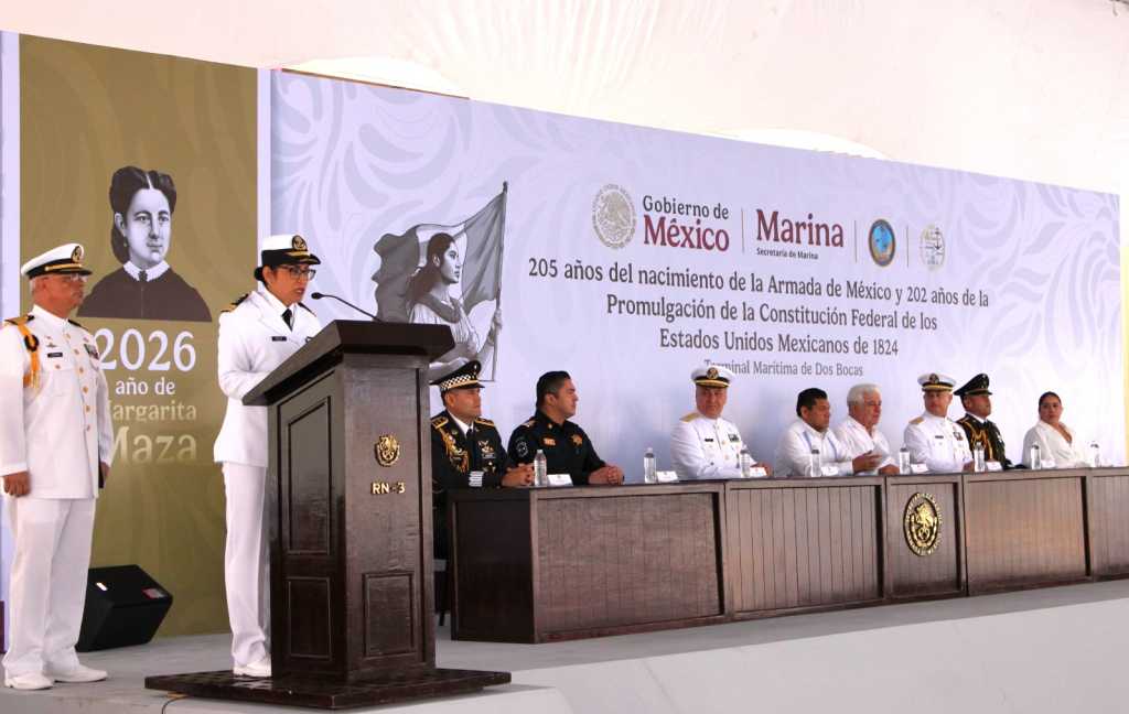 Celebra Marina 205 aniversario de la Armada en Dos Bocas, Tabasco - Novedades de Tabasco